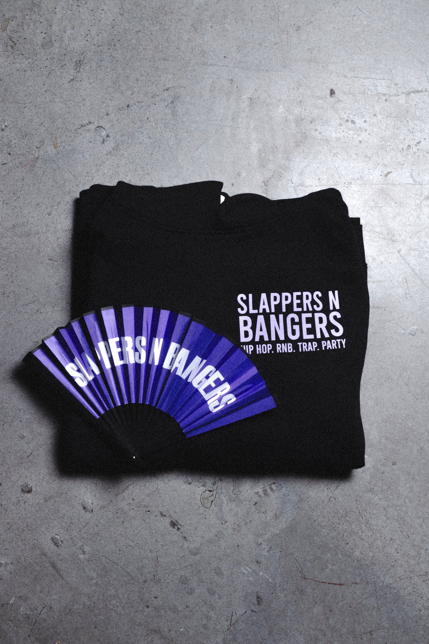 Slappers n' Bangers Black Bubble Hoodie